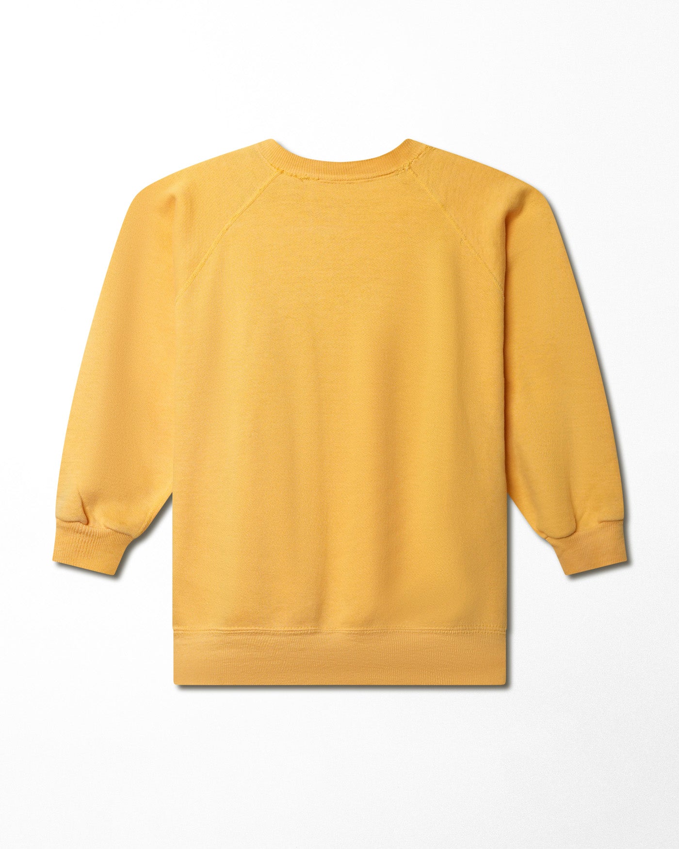 "VINCENNES UNIVERSITY" YELLOW FADED SWEATSHIRT