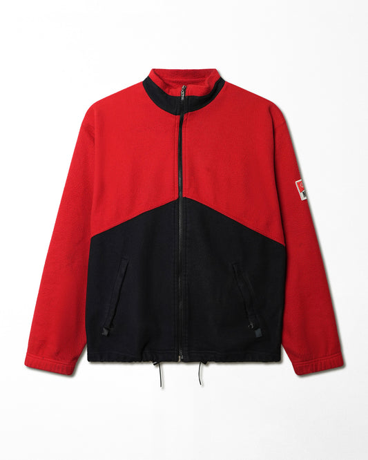 MARLBORO UNLIMITED RED AND BLACK FADED SWEATER