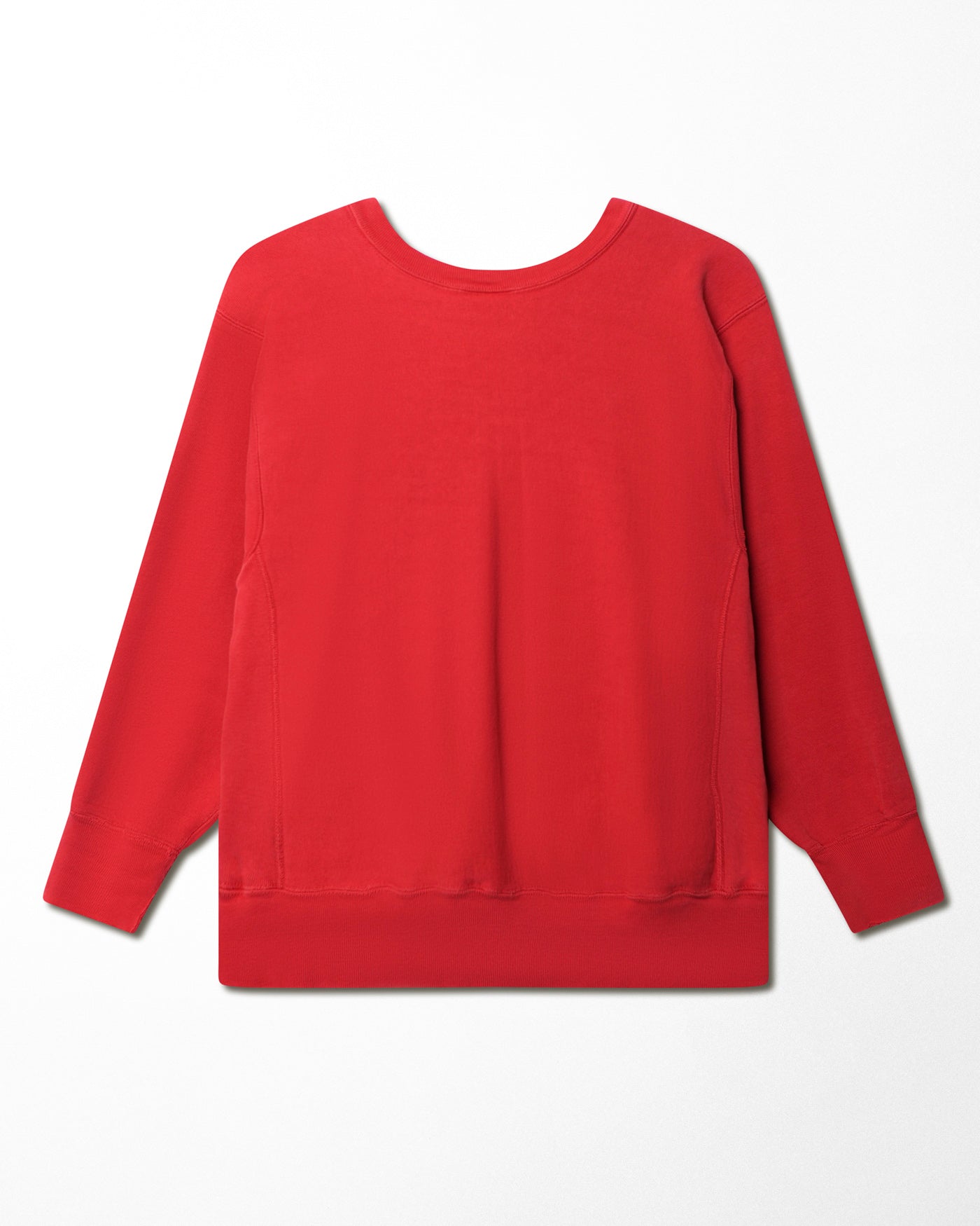 CHAMPION "WISCONSIN" RED FADED SWEATER