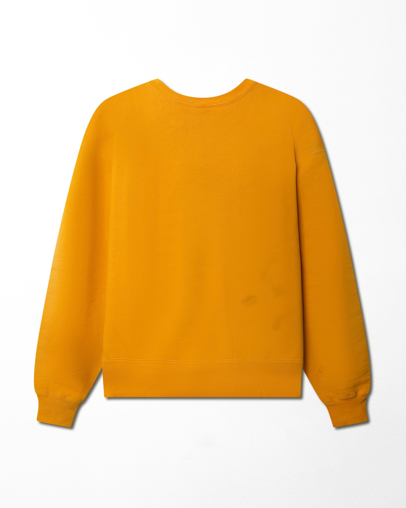 THE COTTON EXCHANGE "IOWA" YELLOW HEAVY SWEATER