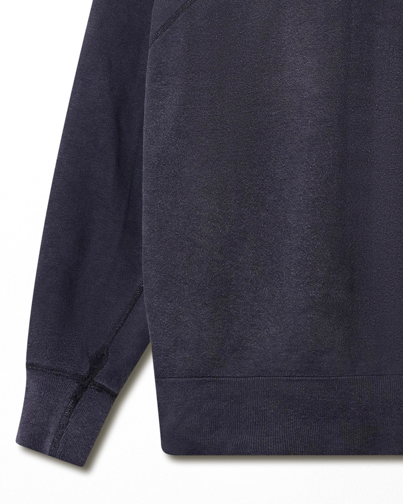 HEALTHKNIT FADED BLACK RAGLAN SWEATER