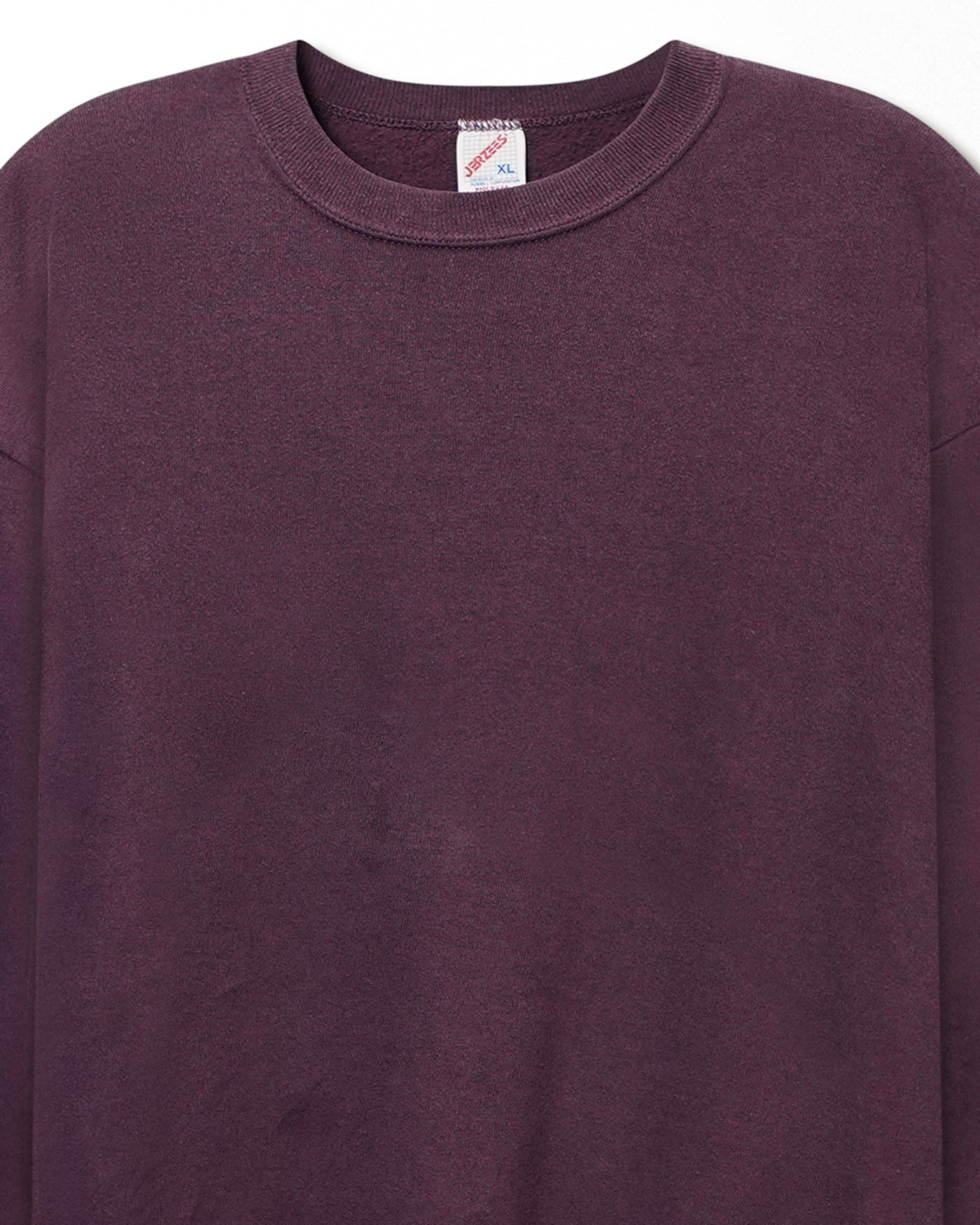 JERZEES PURPLE FADED SWEATER