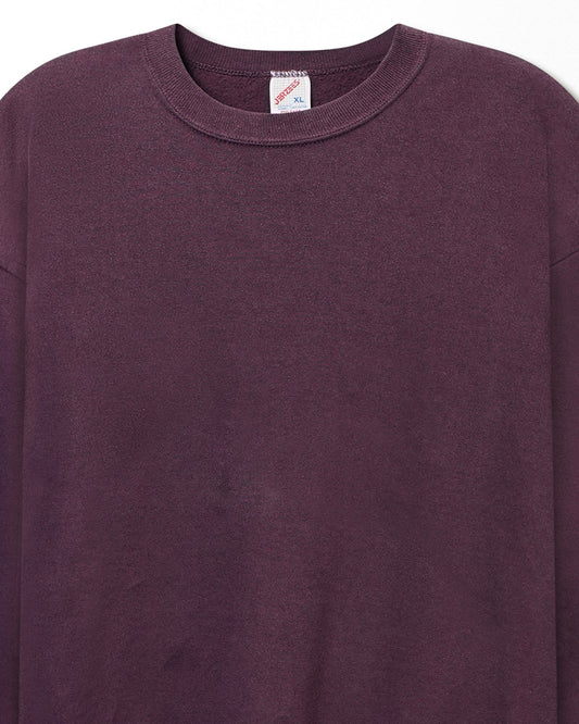 JERZEES PURPLE FADED SWEATER