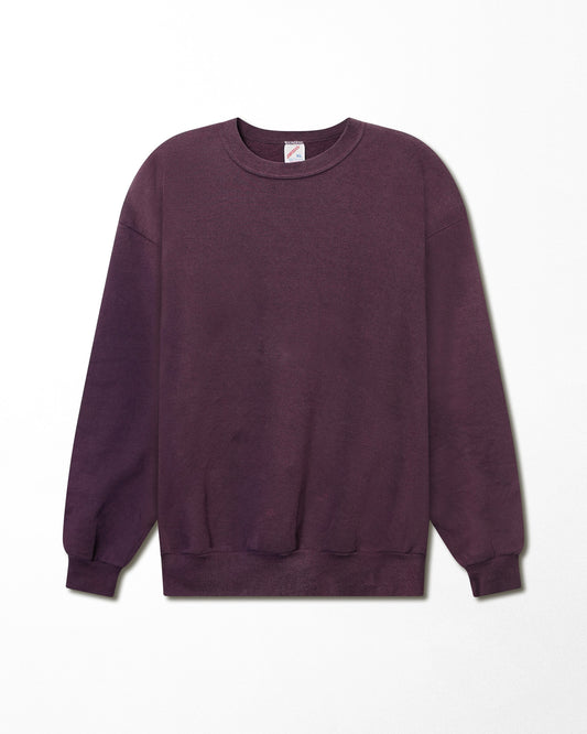 JERZEES PURPLE FADED SWEATER