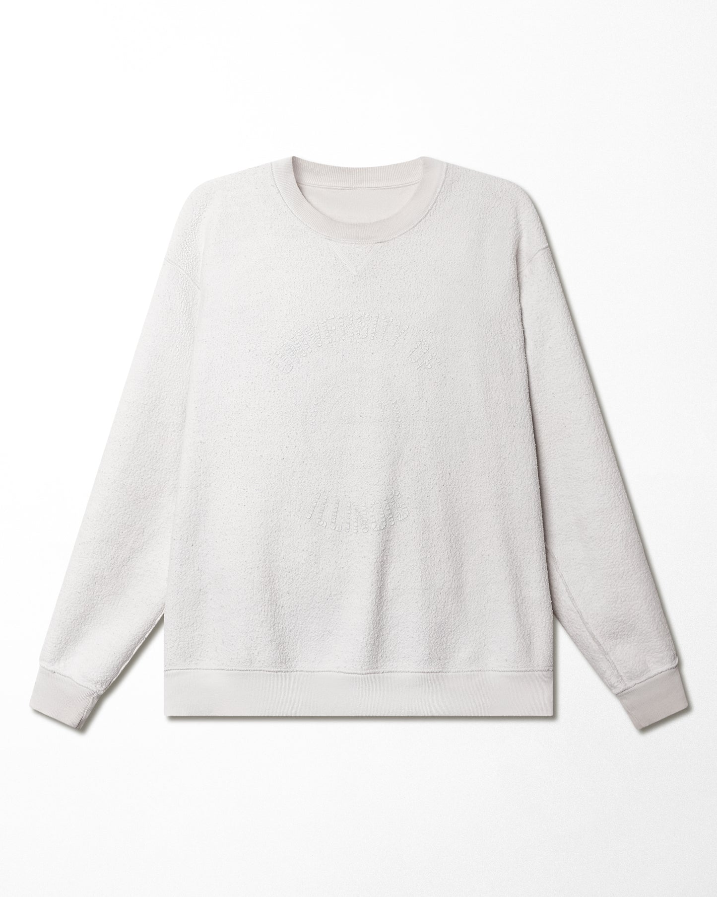 RUSSELL WHITE REVESIBLE SWEATER