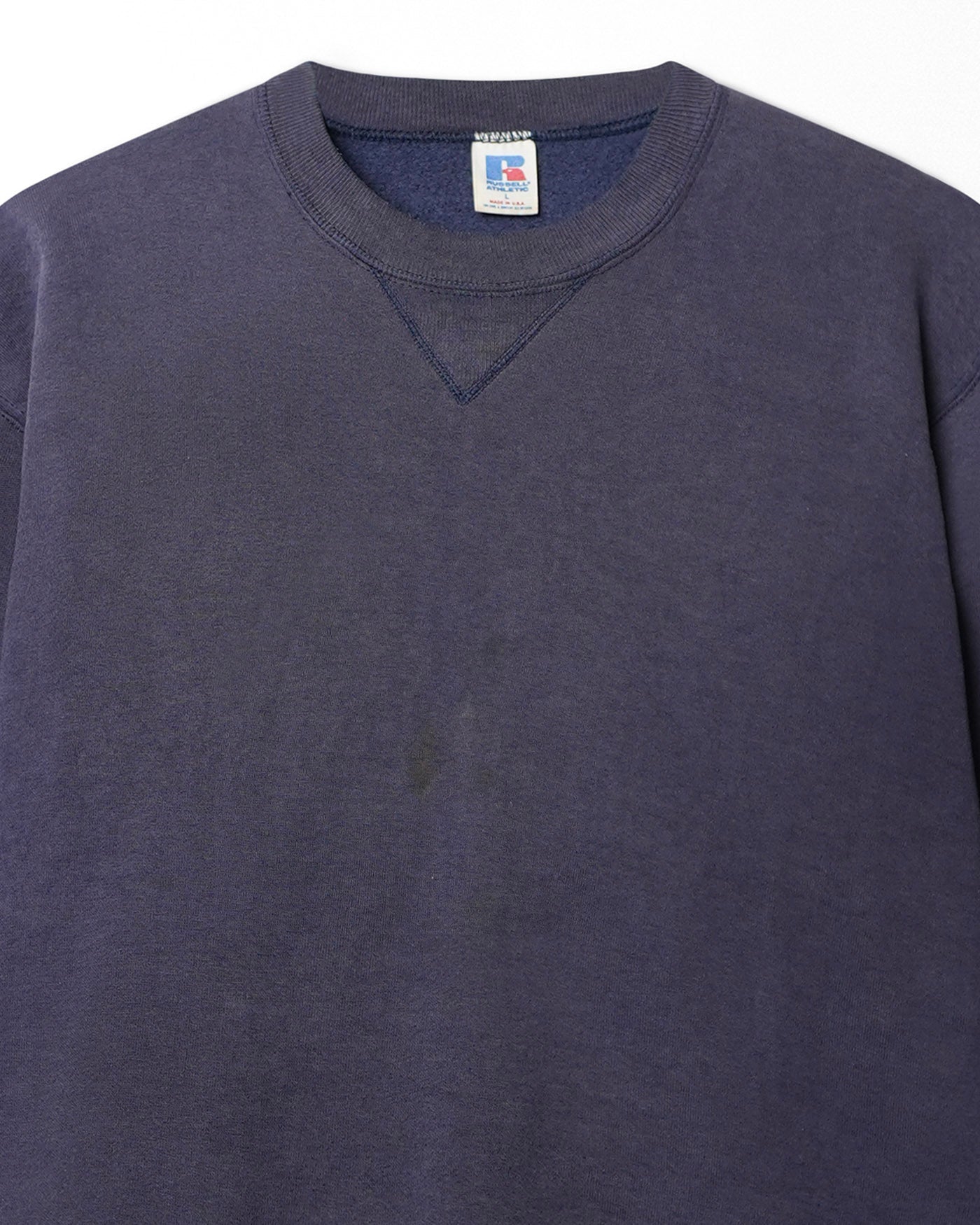RUSSELL BLUE FADED SWEATER