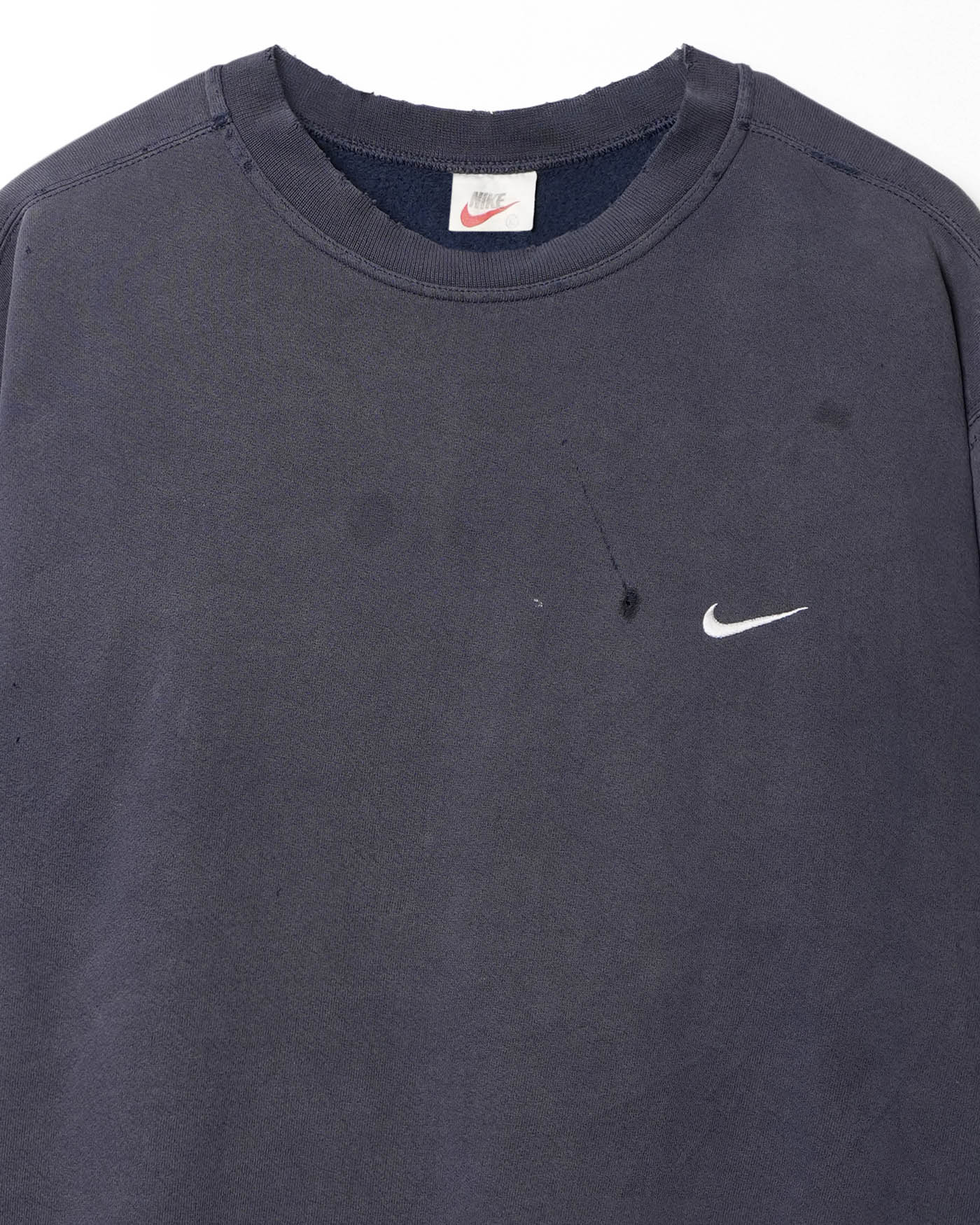 NIKE BLUE FADED SWEATER