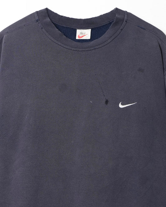 NIKE BLUE FADED SWEATER