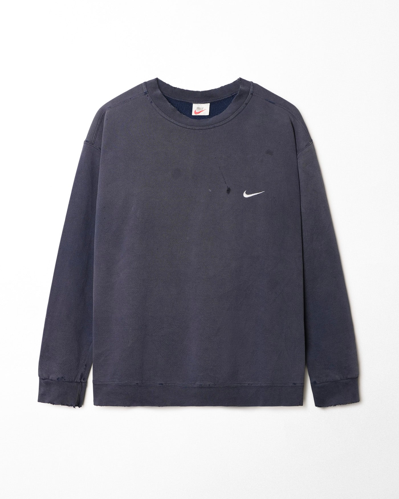 NIKE BLUE FADED SWEATER