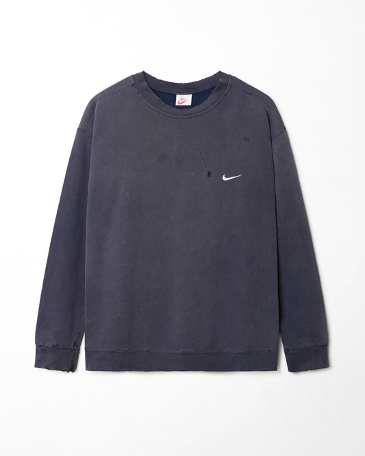 NIKE BLUE FADED SWEATER