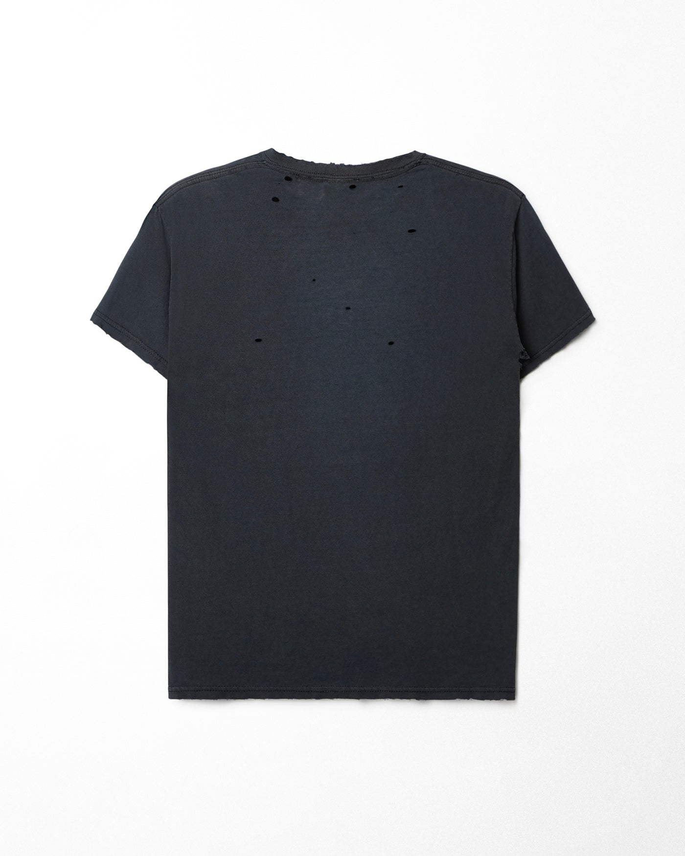 GILDAN "THE AGGROLITES" BLUE FADED DISTRESSED T-SHIRT