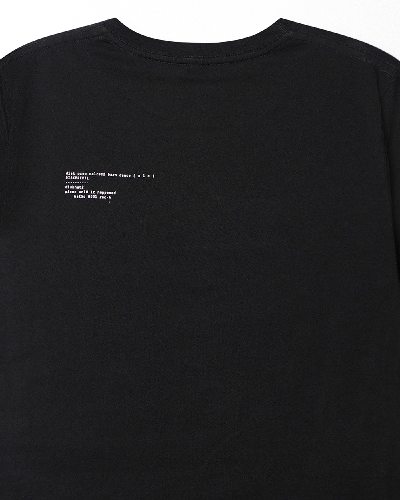 EARTH POSITIVE "APHEX TWIN" BLACK T-SHIRT