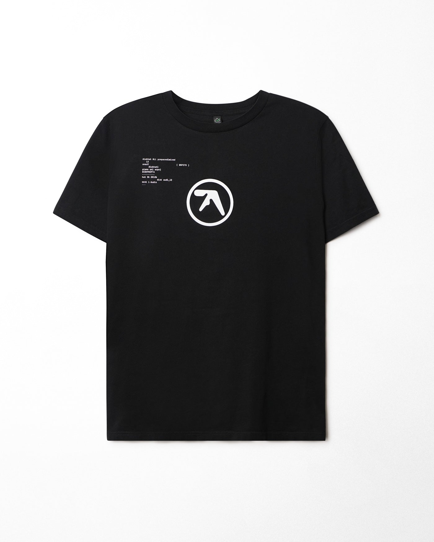EARTH POSITIVE "APHEX TWIN" BLACK T-SHIRT
