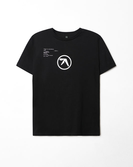 EARTH POSITIVE "APHEX TWIN" BLACK T-SHIRT