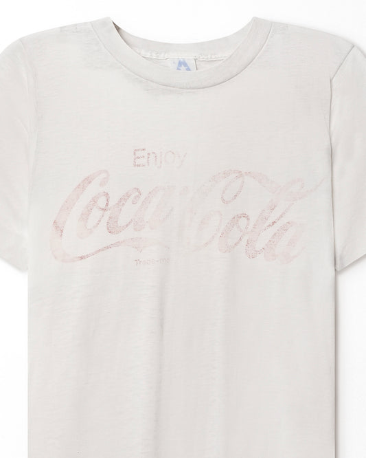 AMERICA "COCA COLA" WHITE T-SHIRT
