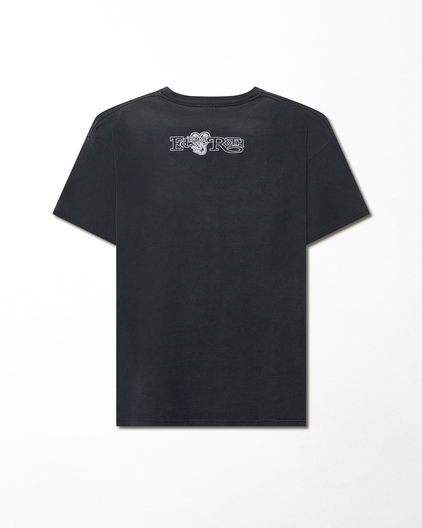 "KING FINK" BLACK FADED T-SHIRT