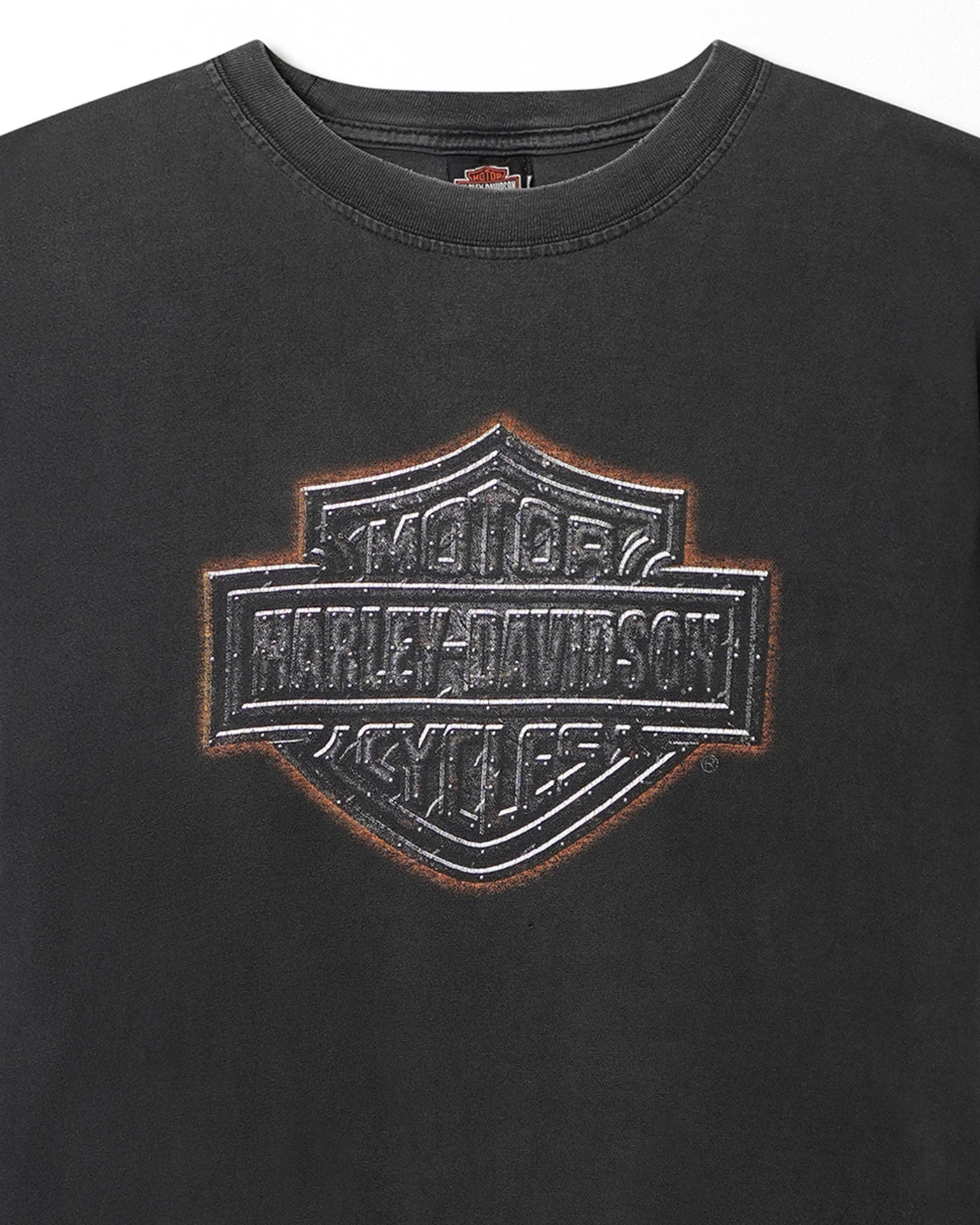 HARLEY DAVIDSON "GUATEMALA" BLACK FADED T-SHIRT