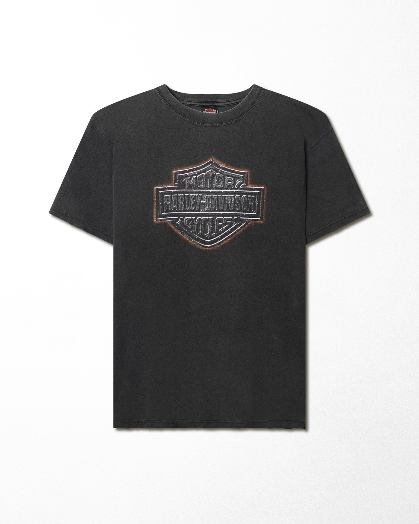 HARLEY DAVIDSON "GUATEMALA" BLACK FADED T-SHIRT
