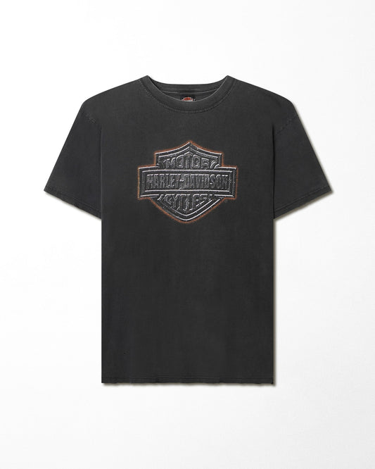HARLEY DAVIDSON "GUATEMALA" BLACK FADED T-SHIRT