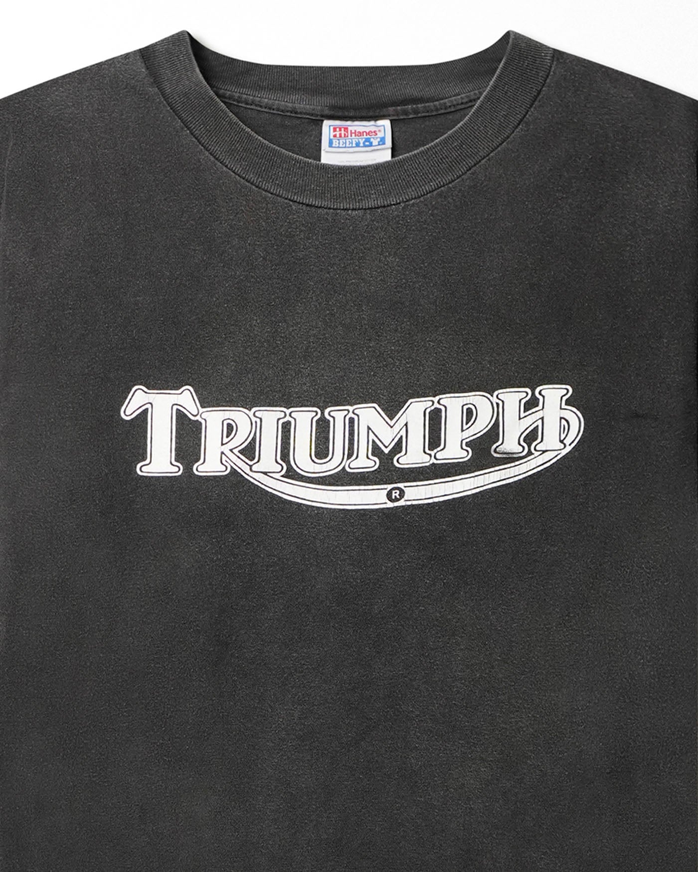 HANES "TRIUMPH" BLACK FADED T-SHIRT
