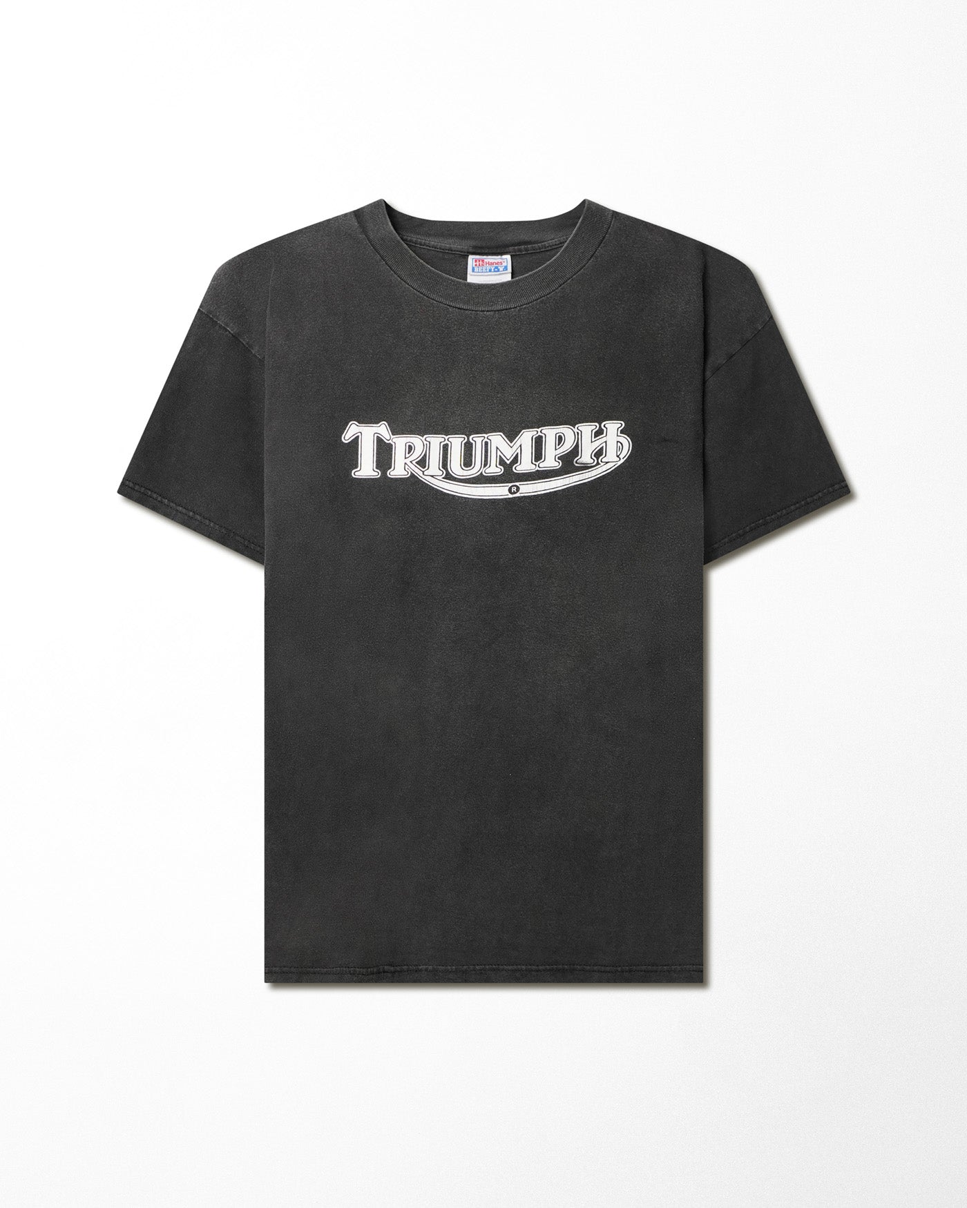 HANES "TRIUMPH" BLACK FADED T-SHIRT