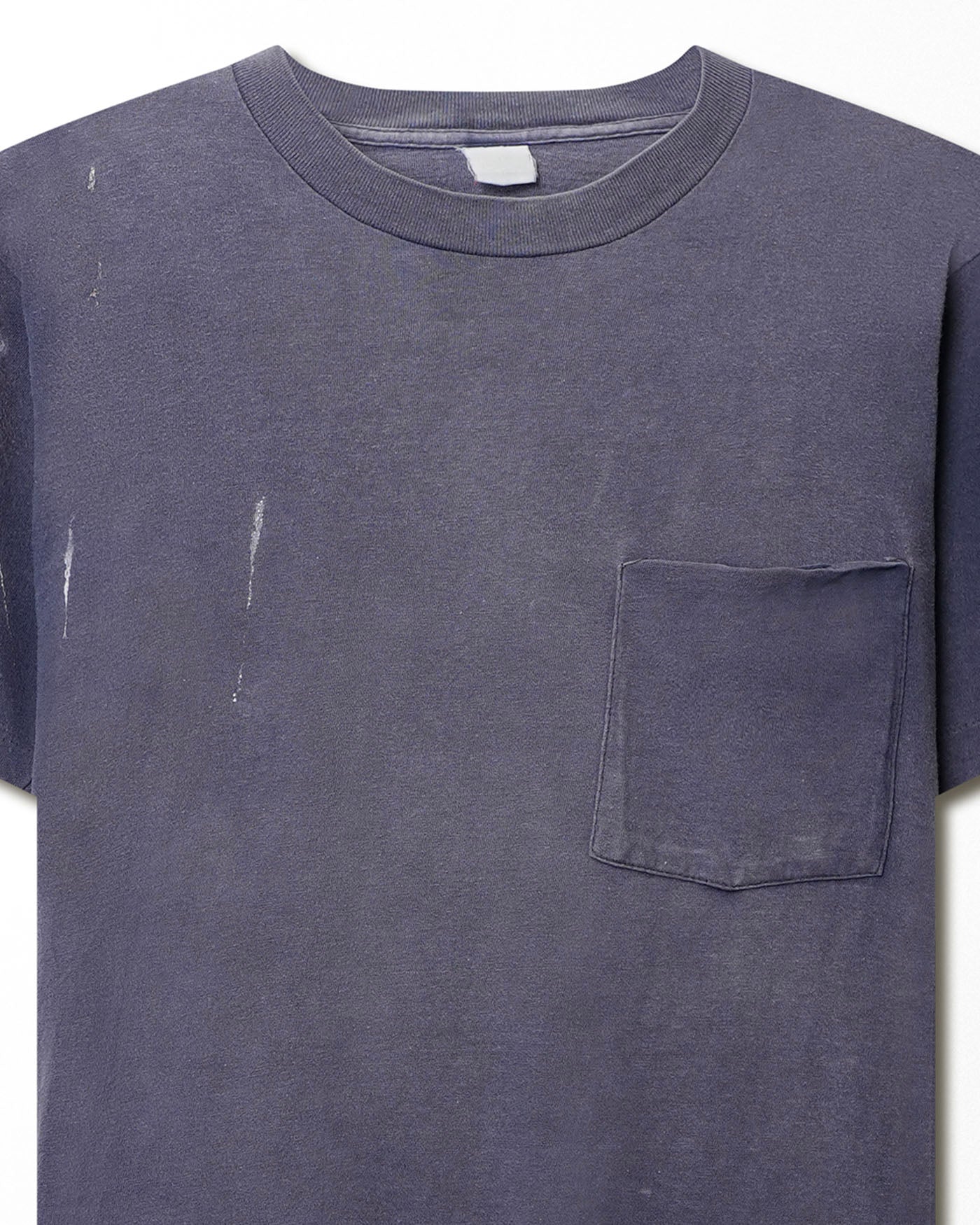 PURPLE FADED POCKET T-SHIRT