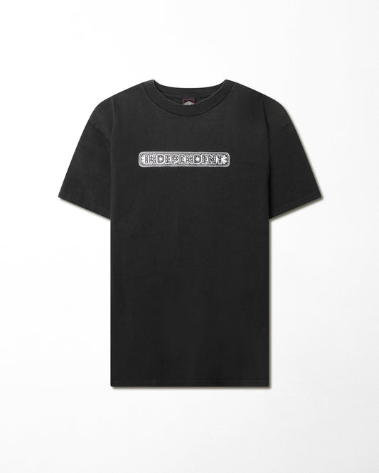 INDEPENDENT "SUNBURST LOGO" BLACK T-SHIRT