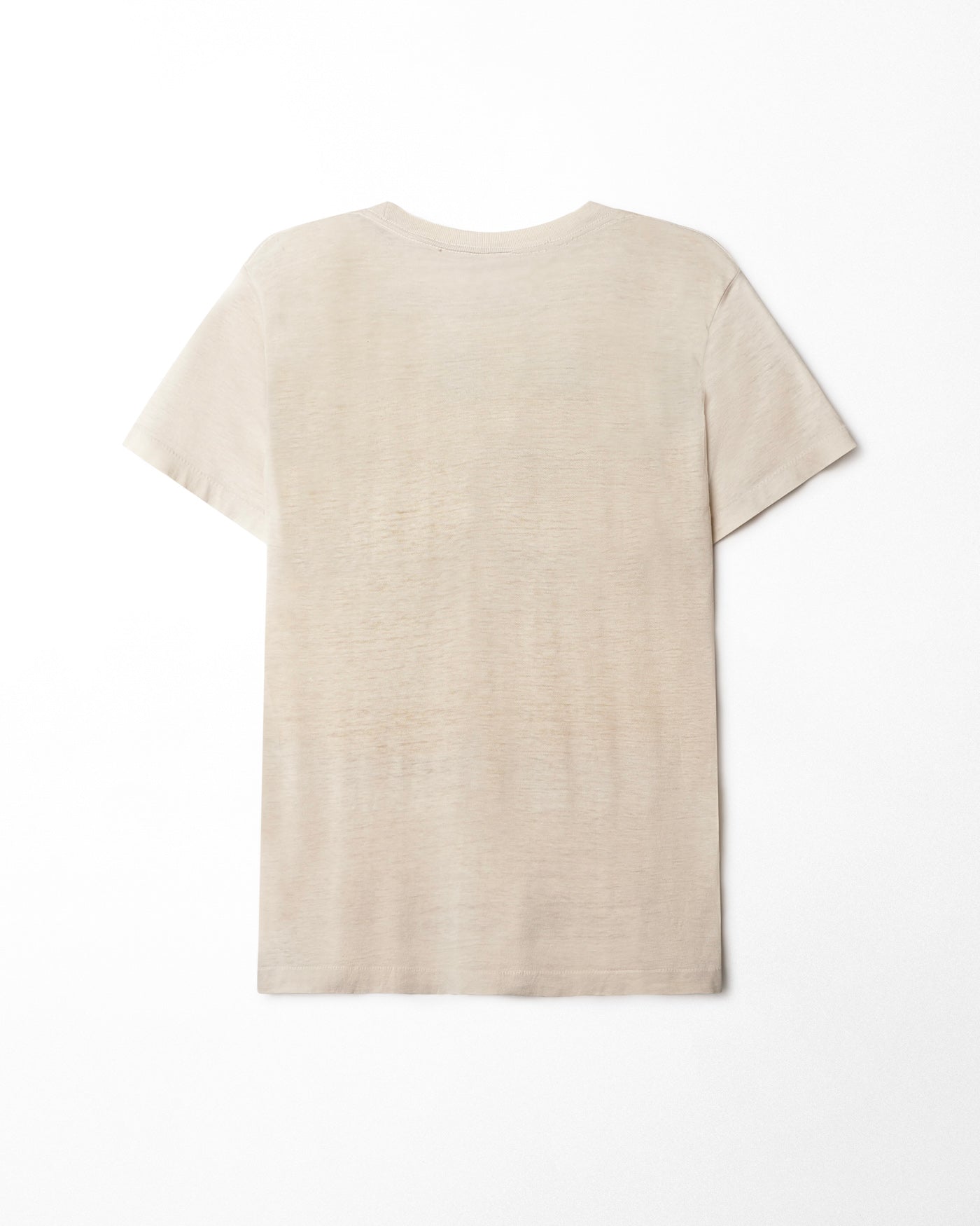 "IF IT HURTS IT WORKS" WHITE DISTRESSED T-SHIRT