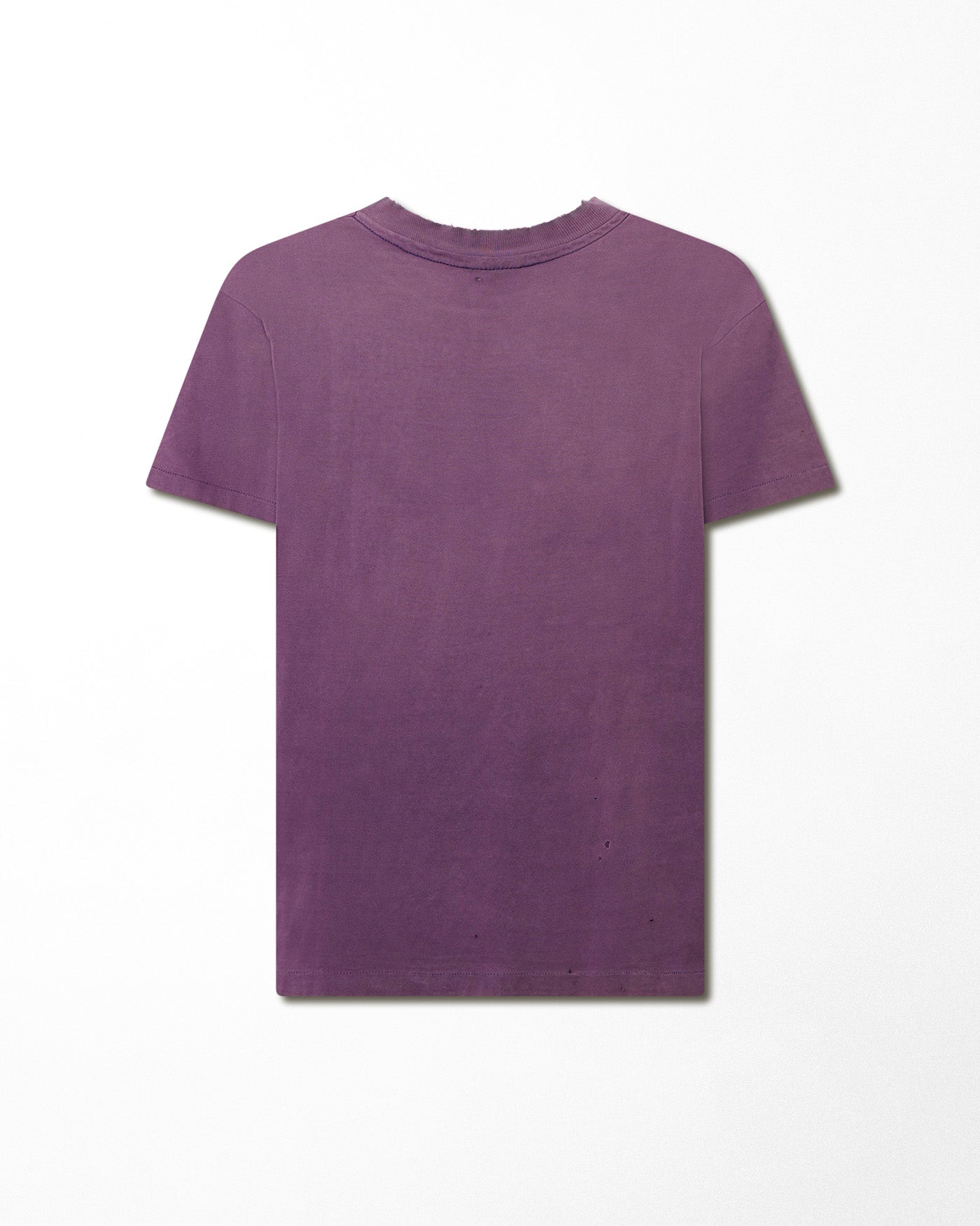 HANES "EXPECT A MIRACLE!" PURPLE FADED T-SHIRT