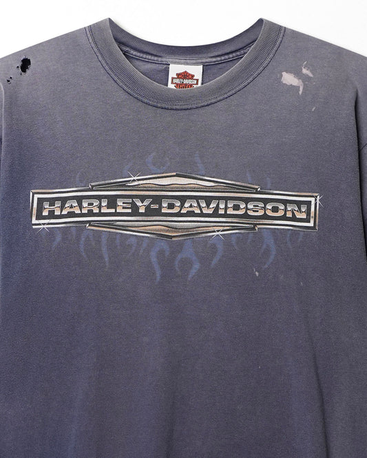 HARLEY DAVIDSON "CALGARY" PURPLE FADED T-SHIRT
