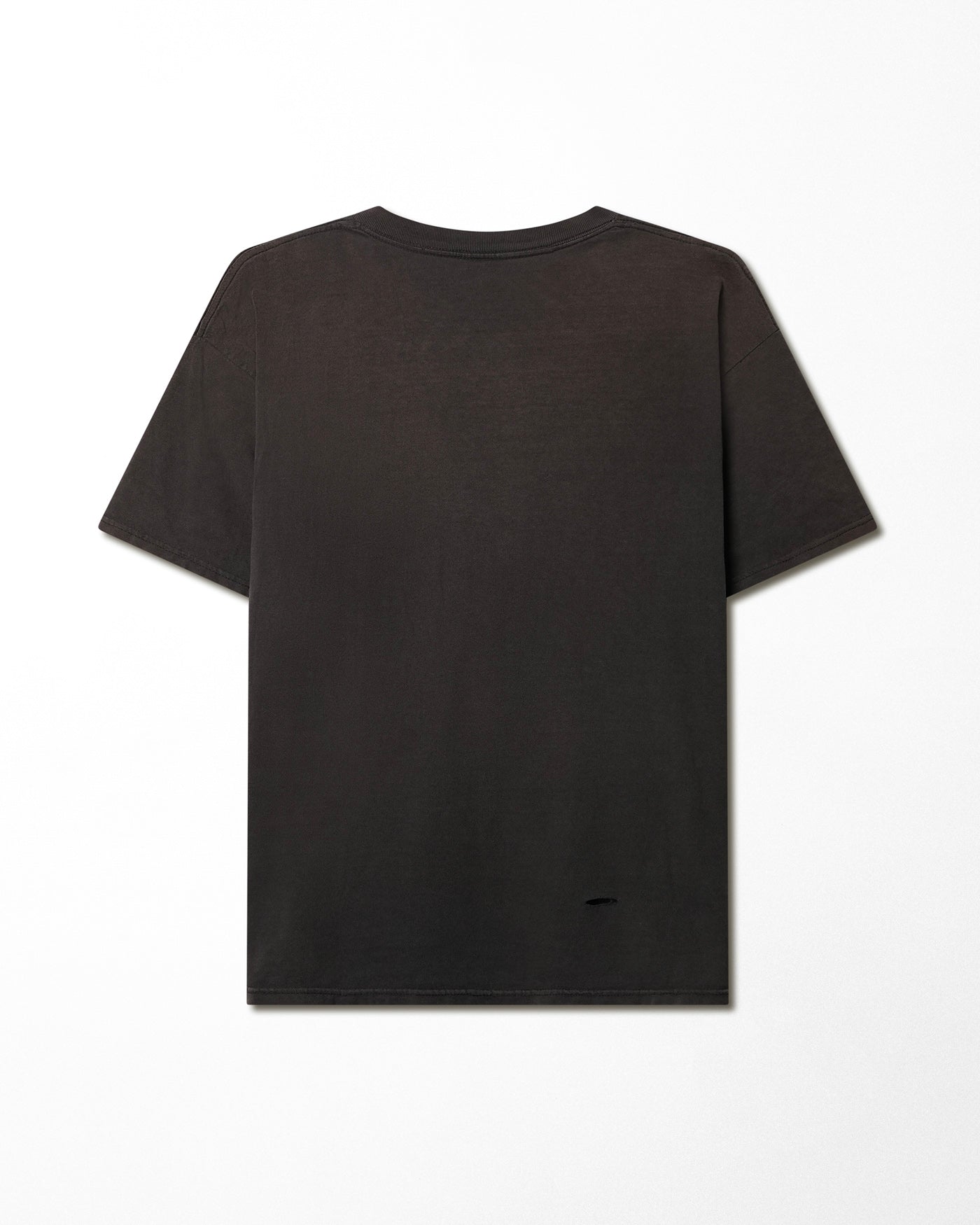 DELTA HARLEY DAVIDSON "FLAMES LOGO" BLACK FADED T-SHIRT