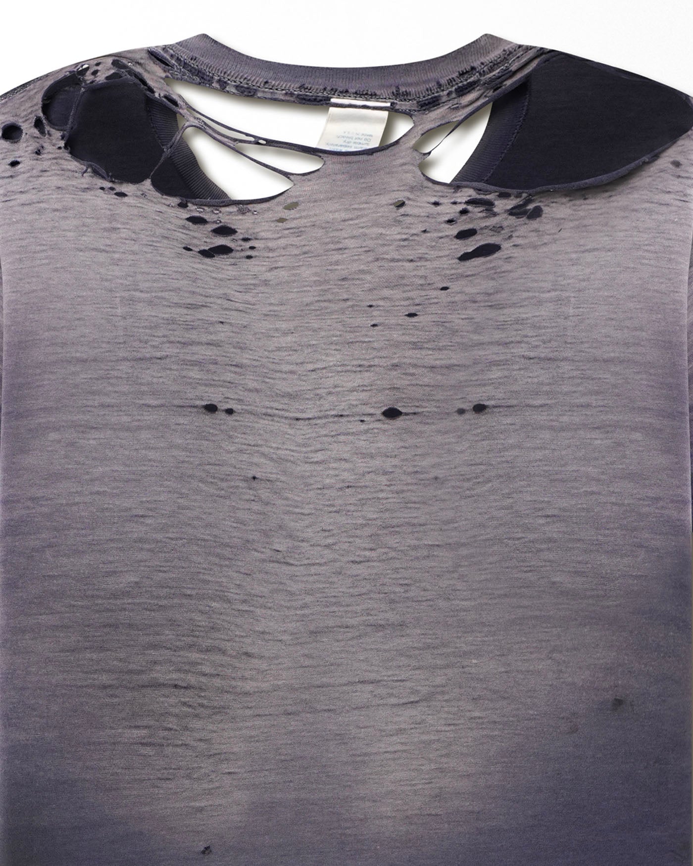 TOWNCRAFT PURPLE FADED DISTRESSED T-SHIRT WITH POCKET