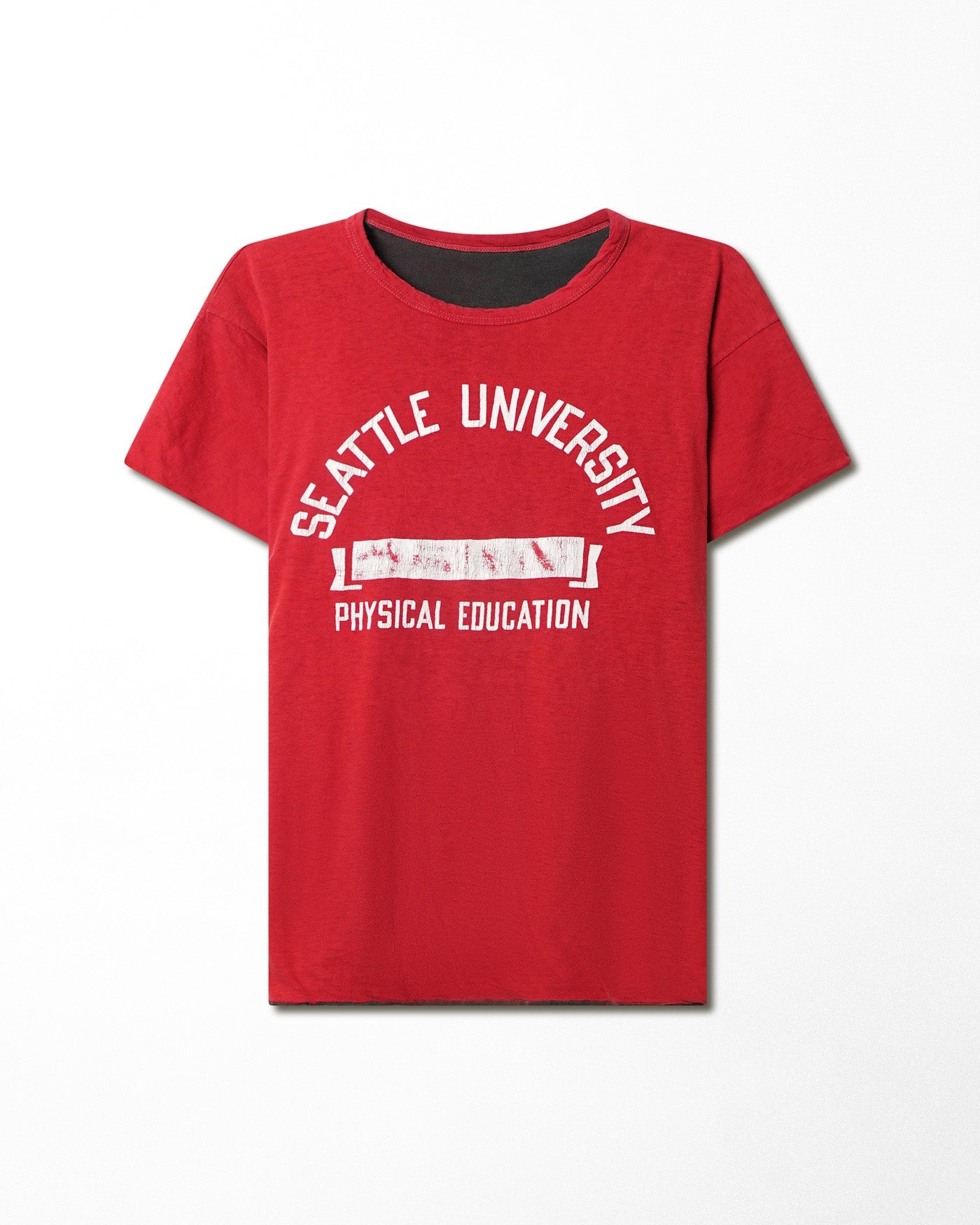 CHAMPION "SEATTLE UNIVERSITY" RED REVERSIBLE T-SHIRT
