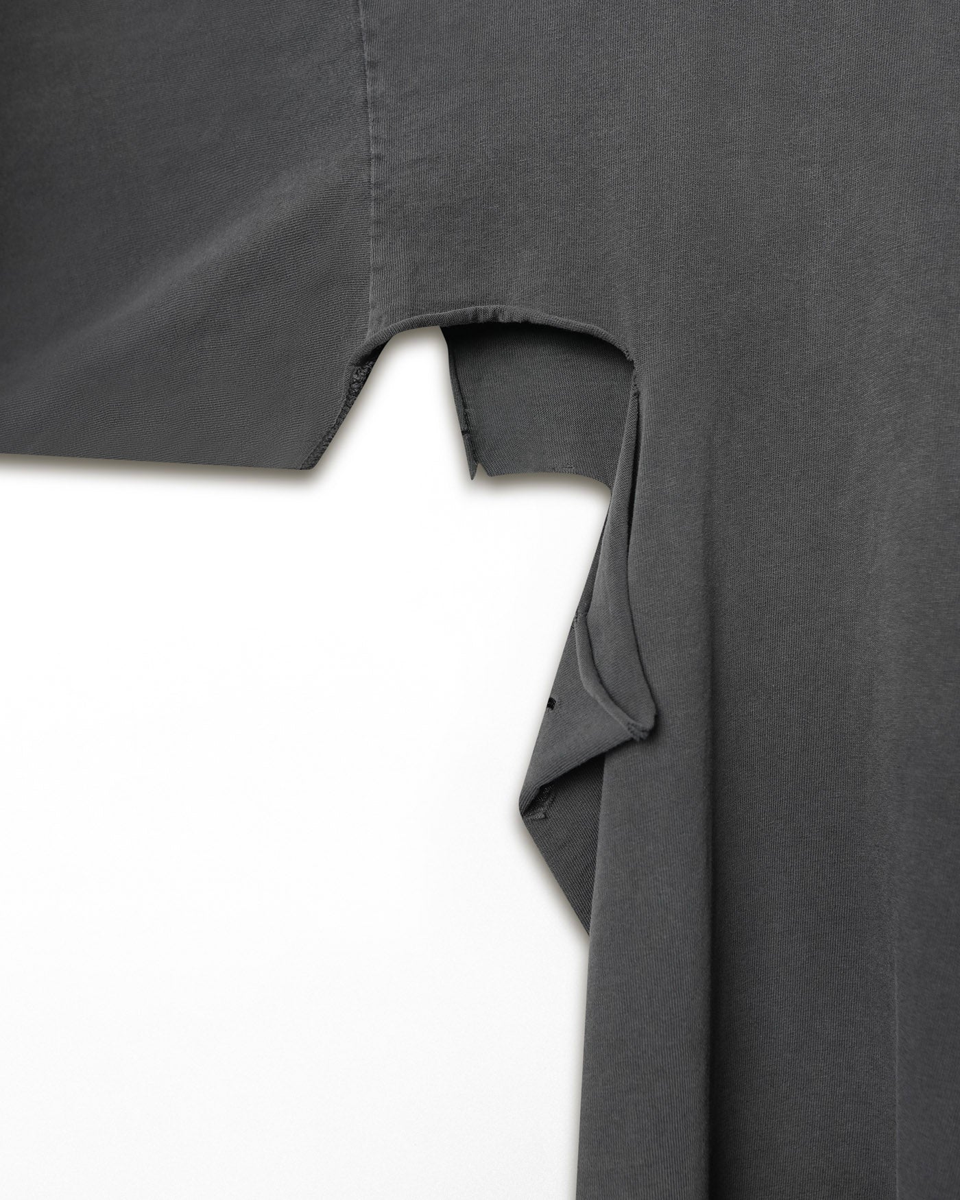 "IF YER SCARED" BLACK FADED POCKET T-SHIRT