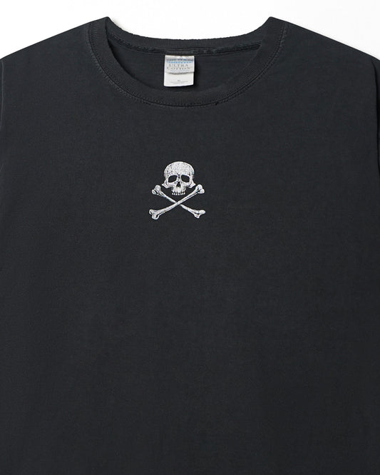 GILDAN "PIRATES" BLACK LONG SLEEVE T-SHIRT