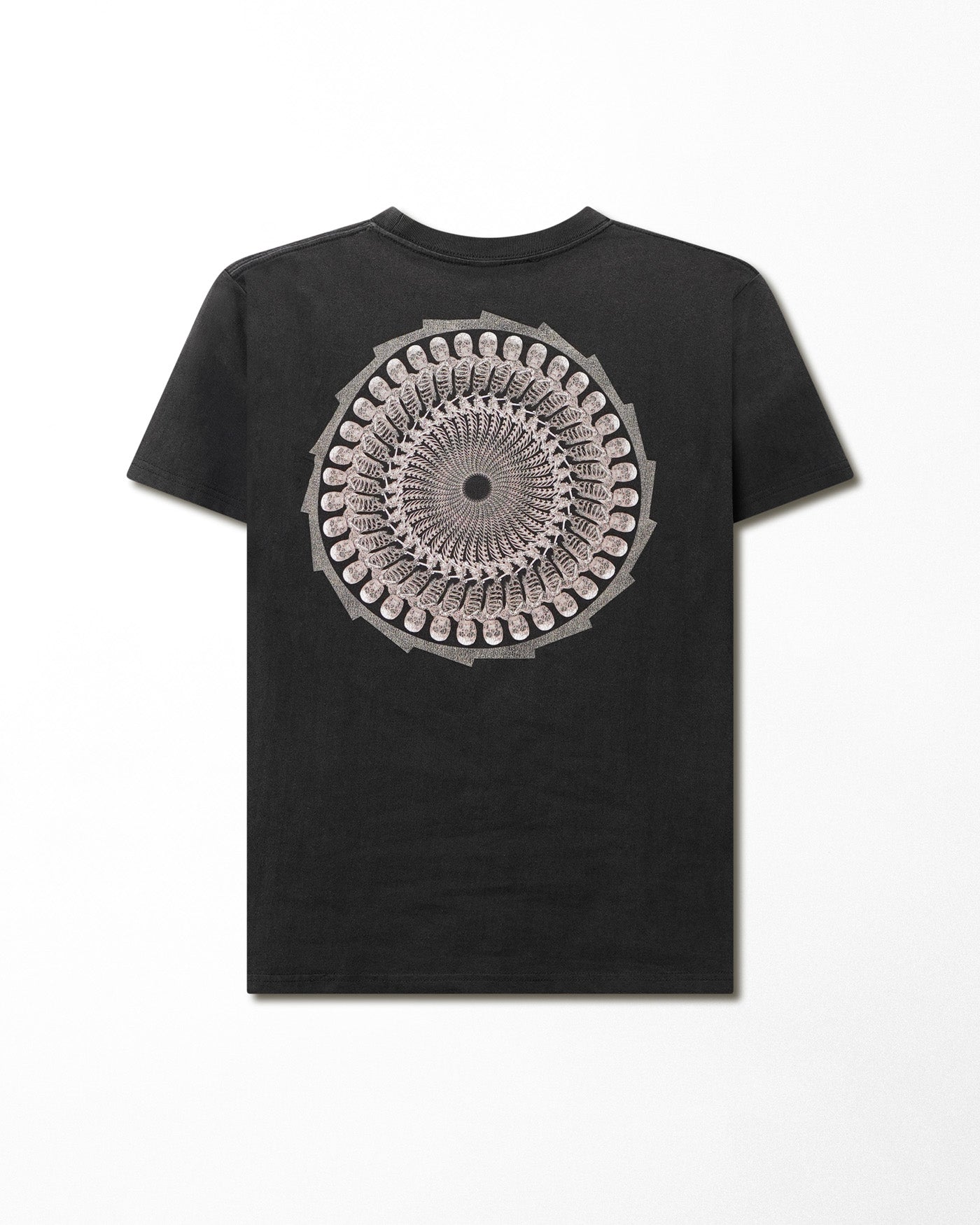 CHROME HEARTS "FOTI" BLACK FADED T-SHIRT