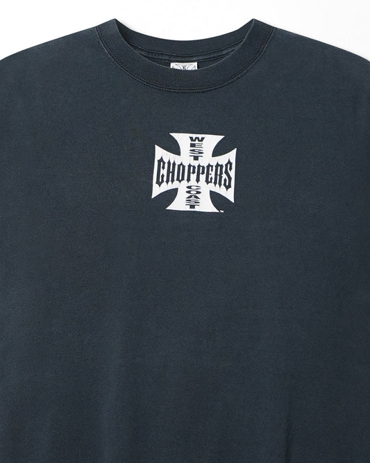 WEST COAST CHOPPERS "CLASSIC LOGO" NAVY T-SHIRT