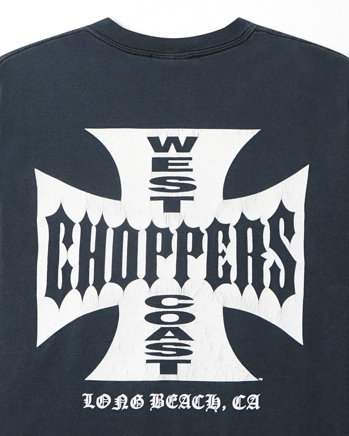 WEST COAST CHOPPERS "CLASSIC LOGO" NAVY T-SHIRT