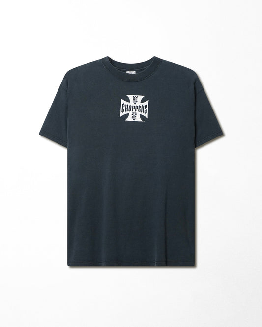 WEST COAST CHOPPERS "CLASSIC LOGO" NAVY T-SHIRT