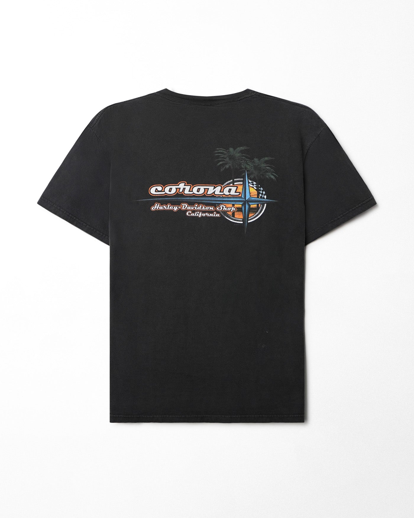 HARLEY-DAVIDSON “CORONA” BLACK FADED T-SHIRT
