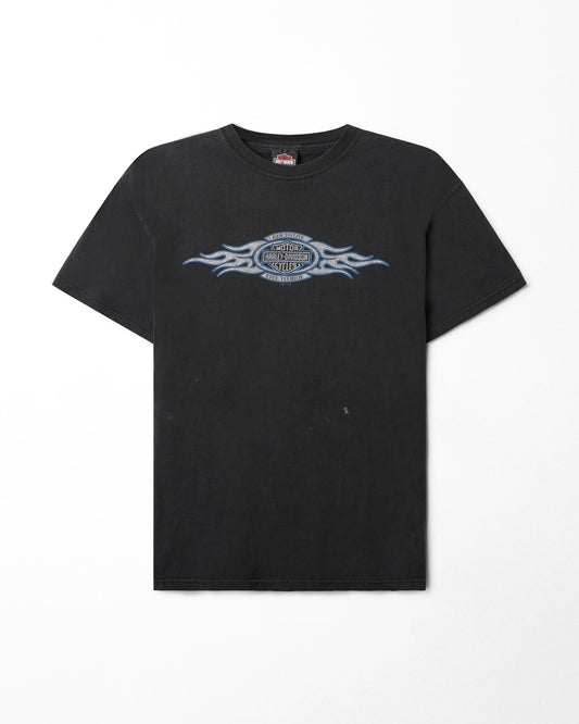 HARLEY-DAVIDSON “CORONA” BLACK FADED T-SHIRT
