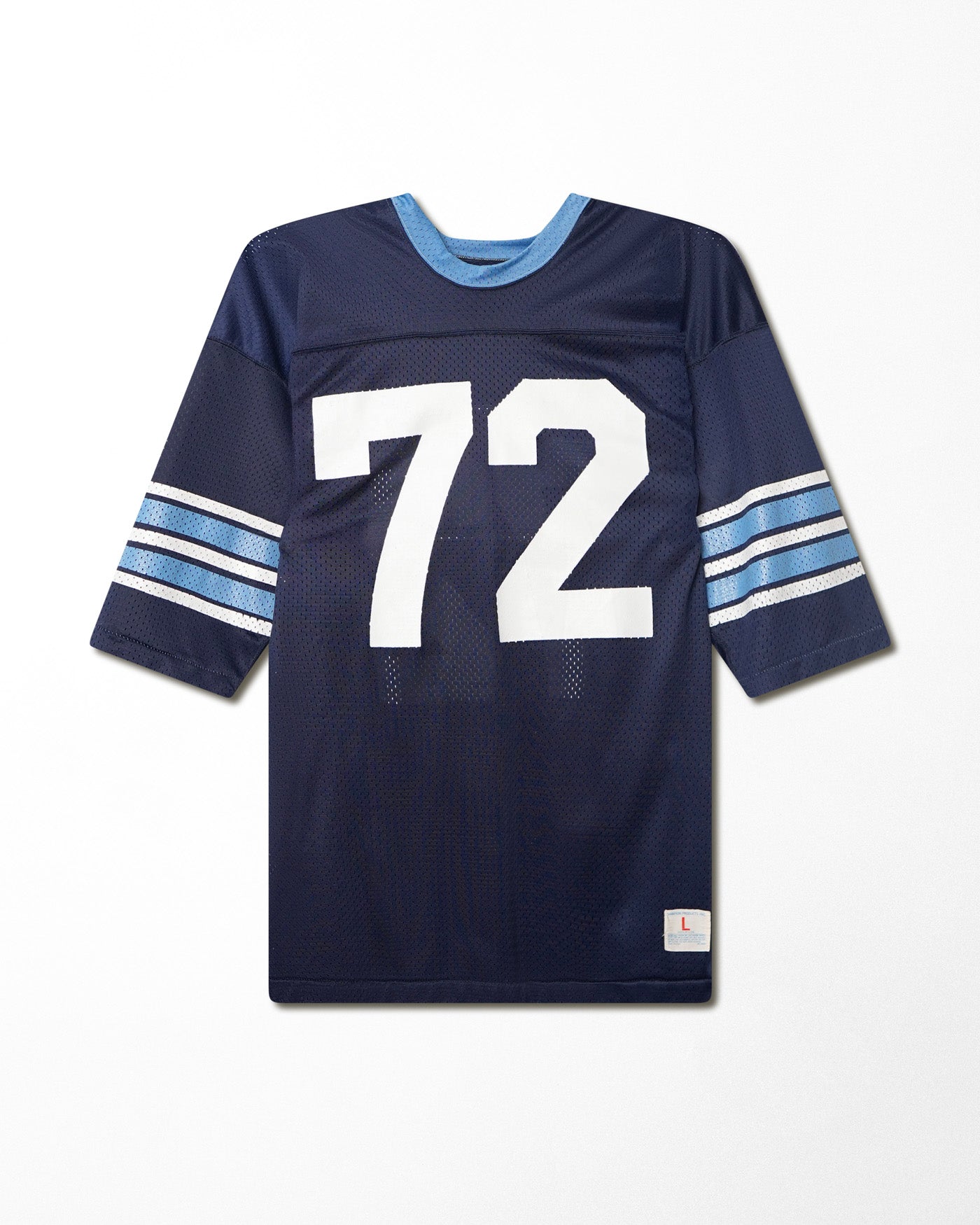 CHAMPION "72" BLUE FOOTBALL JERSEY