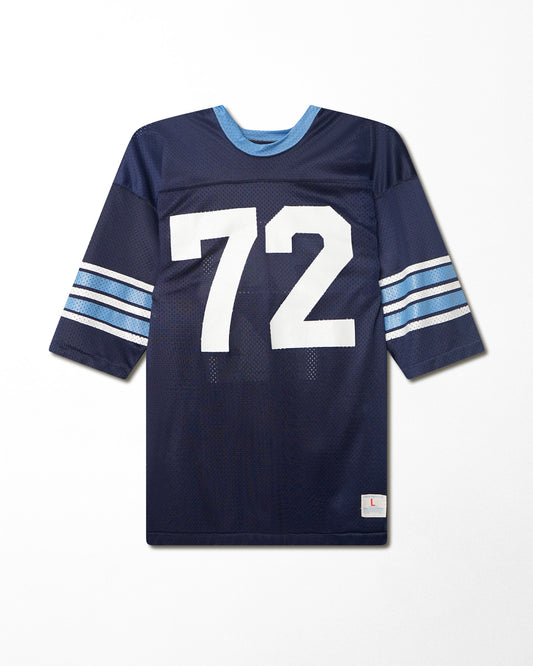 CHAMPION "72" BLUE FOOTBALL JERSEY