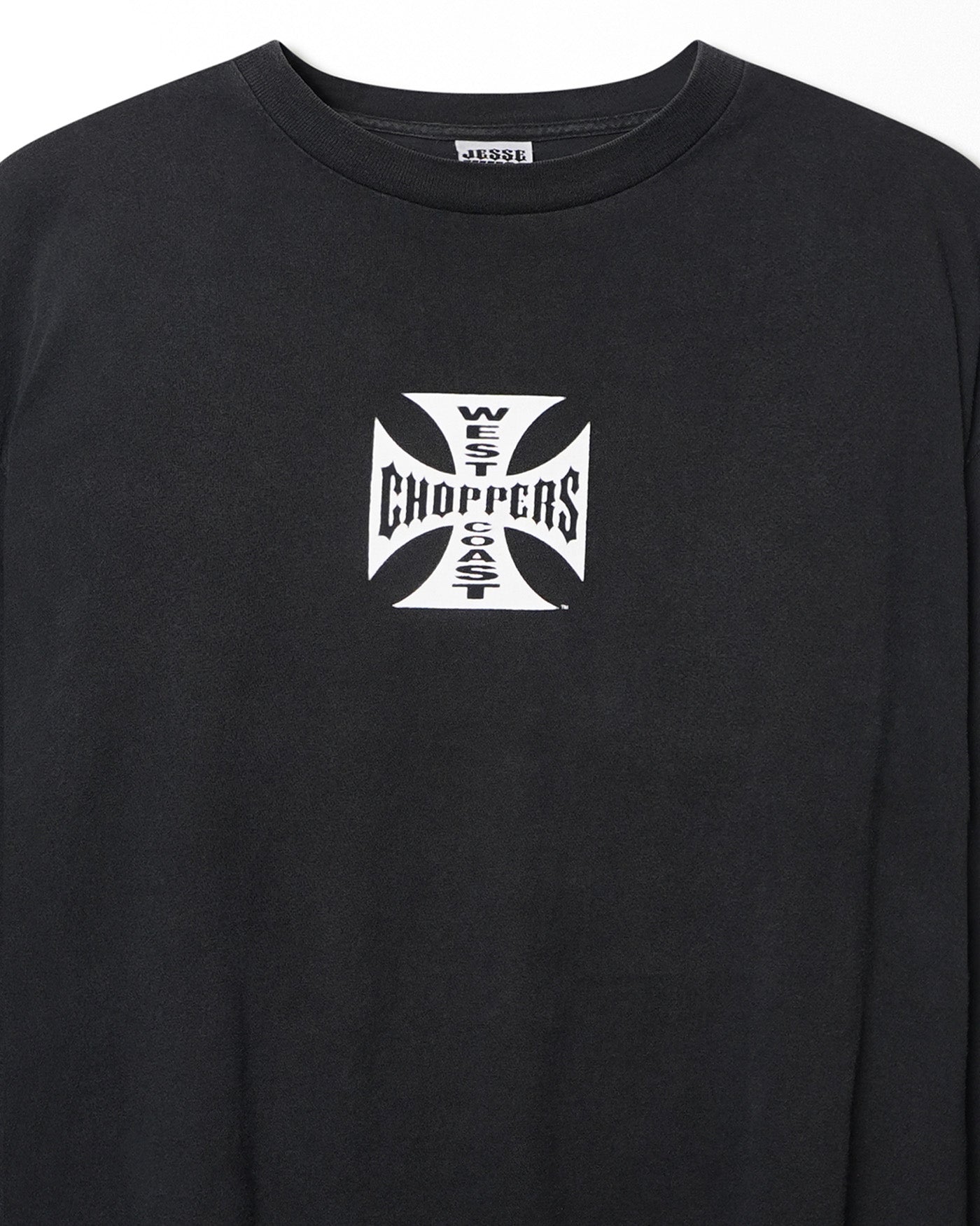 WEST COAST CHOPPERS "CLASSIC LOGO" BLACK LONG SLEEVE T-SHIRT
