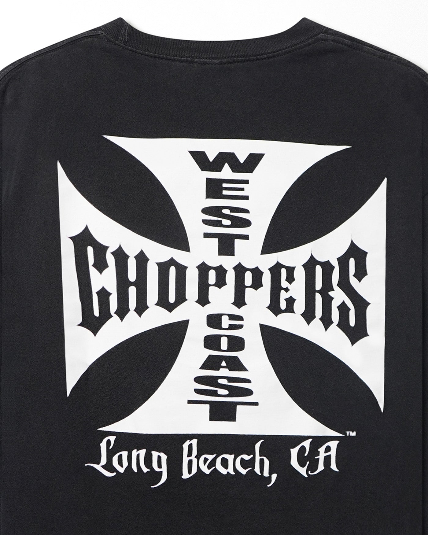 WEST COAST CHOPPERS "CLASSIC LOGO" BLACK LONG SLEEVE T-SHIRT