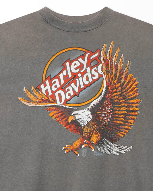 HANES HARLEY DAVIDSON "EAGLE" GREY T-SHIRT