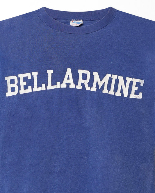CHAMPION "BELLARMINE" BLUE FADED T-SHIRT