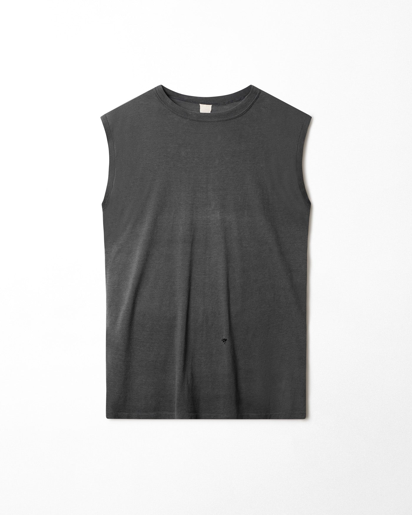 BLACK FADED TANK TOP
