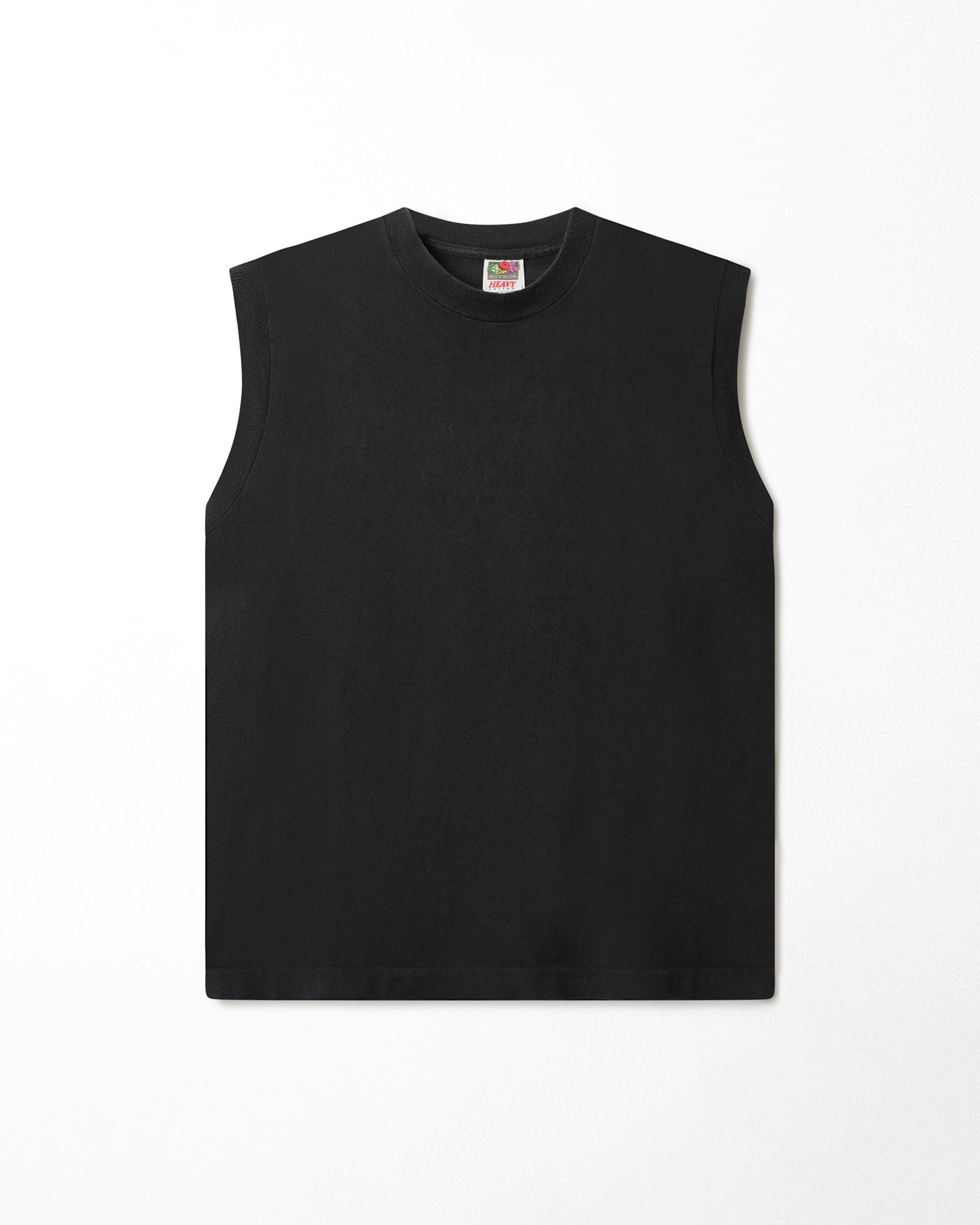 FRUIT OF THE LOOM BLACK TANK TOP