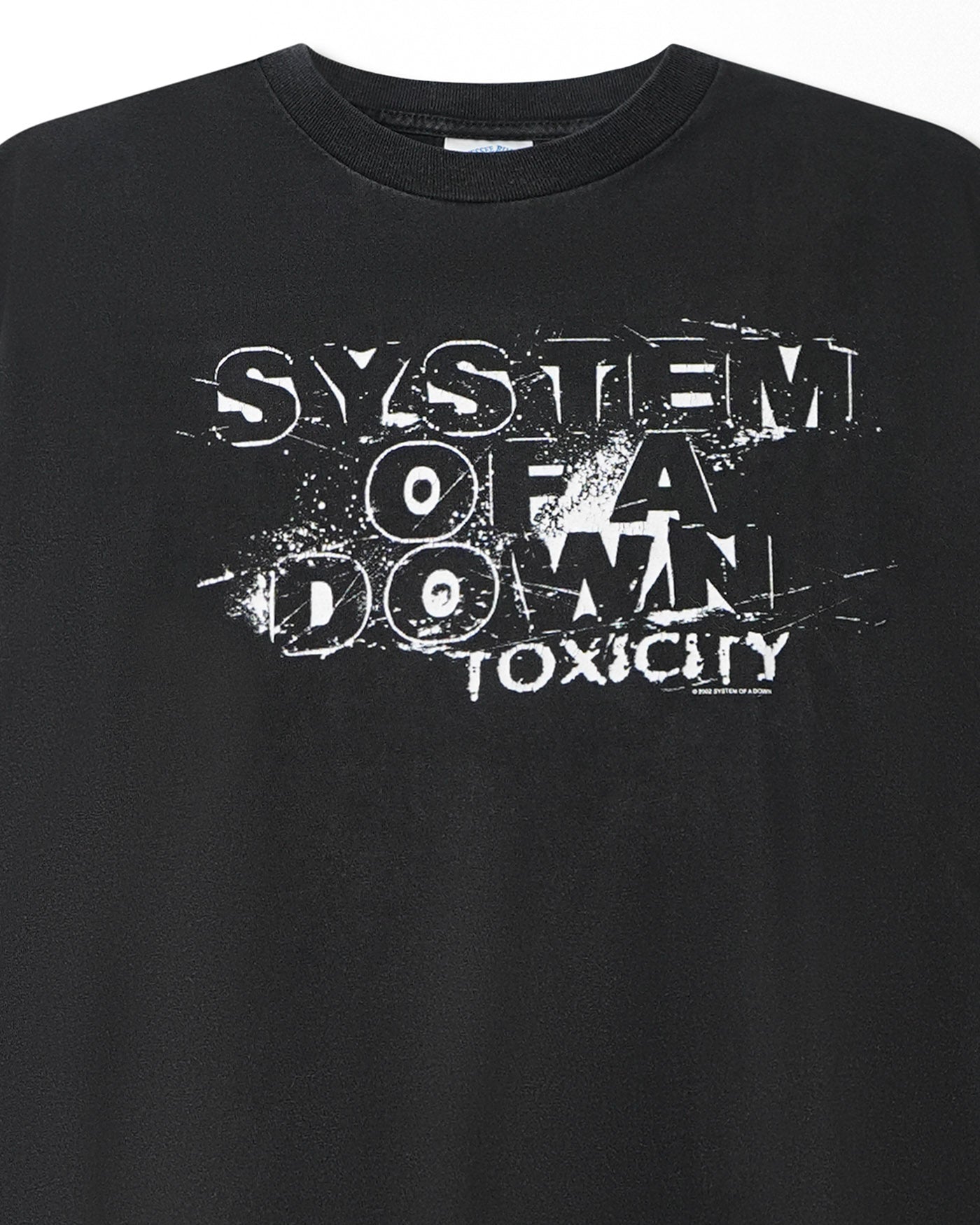 TENNESSEE RIVER "SYSTEM OF A DOWN" BLACK T-SHIRT